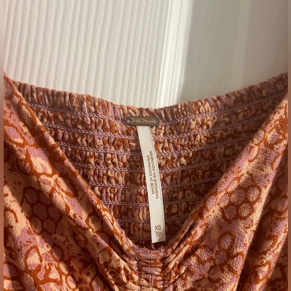 Free people flowery mini dress - Picture 3 of 3